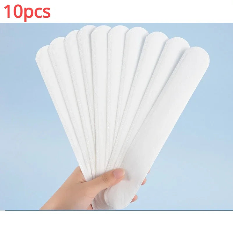 Chapéu descartável almofada de suor forro de chapéu absorvente ajustável para bonés de beisebol e camisas protetor de colarinho de algodão acessórios de caminhada