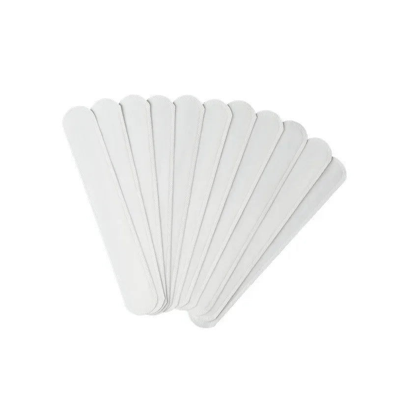 Chapéu descartável almofada de suor forro de chapéu absorvente ajustável para bonés de beisebol e camisas protetor de colarinho de algodão acessórios de caminhada