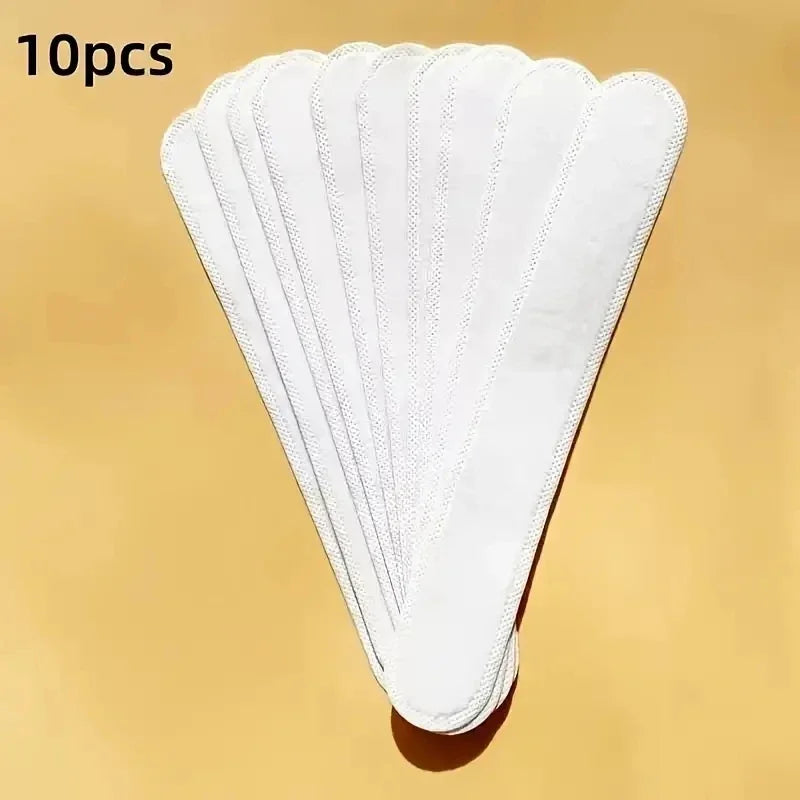 Chapéu descartável almofada de suor forro de chapéu absorvente ajustável para bonés de beisebol e camisas protetor de colarinho de algodão acessórios de caminhada